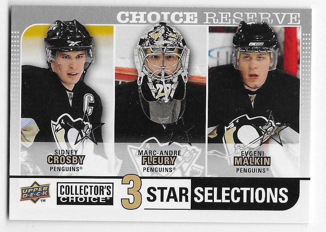 08/09 COLLECTOR'S CHOICE RESERVE PARALLEL Hockey (#1-300) U-Pick From List