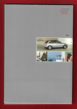 AUDI A3 MODELO 58 PÁGINAS DETALLES Y 52 PÁGINAS A3 HISTORIAS FOLLETOS EN CARPETA 06/01