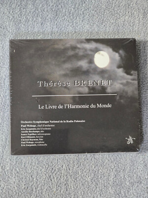 Therese Brenet Le Livre de l'Harmonie de Monde CD【SEALED】