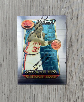 1994-95 NBA Topps Finet Collegiate Best | Grant Hill | #200 | Detroit Pistons