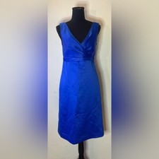 Alfred Sung- Royal blue formal tank top dress Size 8