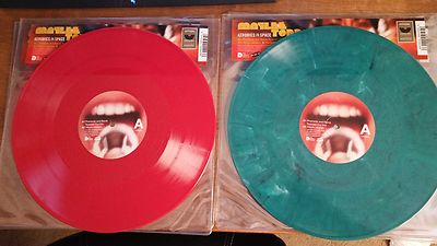 Serato Control Vinyl Maylee Todd Marble Green & Salmon Pair Set  12''  45rpm