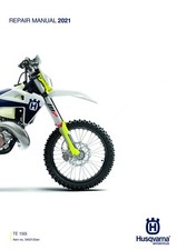 Husqvarna Service Workshop Shop Repair Manual Book 2021 TE 150i US