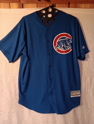 Maillot brodé majestueux Chicago Cubs Addison Russell #27 taille 2XL