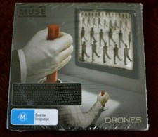 Drones (CD + Bonus DVD - NTSC / U.S. players OK) by Muse SEALED