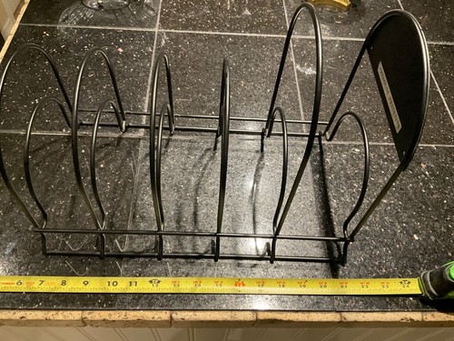 Pan Organizer for Cast Iron Skillets, Griddles and Pots - Heavy Duty Pan Rack - Bild 2 von 10