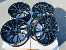 4 New 19 Black Rims Wheels Fits Lexus Isf Is200t Is250 Is300 Is300h Is350 Is500