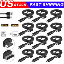 For Sony PS1 PS2 to HDMI Adapter Cable Game Console Audio Video Converter Lot