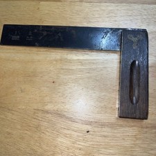 Vintage Stanley Tri / Miter Square 8" Steel Made in USA