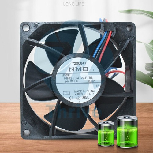 1 Pc. New 08025DA-24P-BL Cooling Fan 8025 DC24V 0.35A 8CM 3Pin - Bild 7 von 9