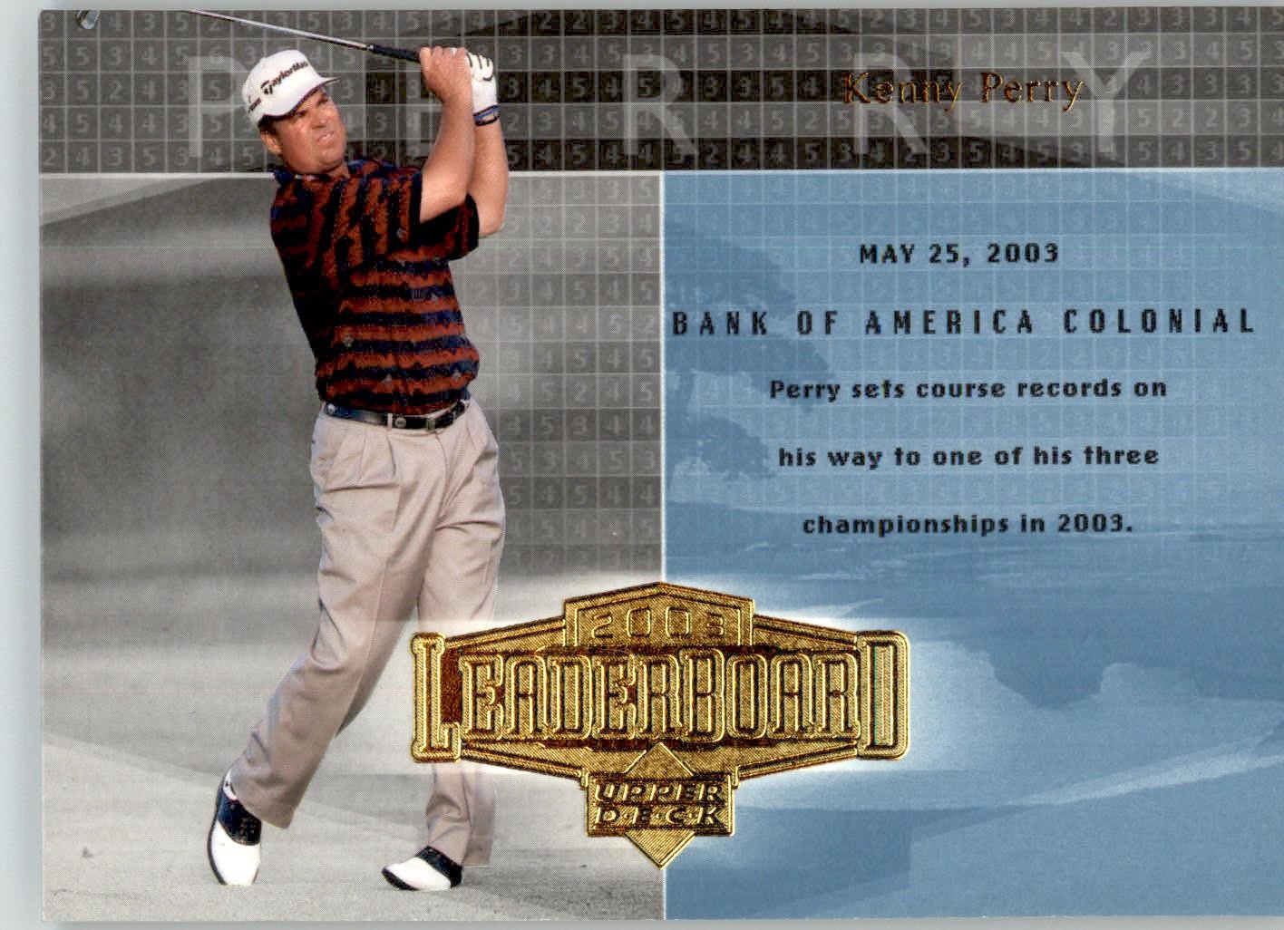 Kenny Perry - 2004 Upper Deck - #64 - Golf