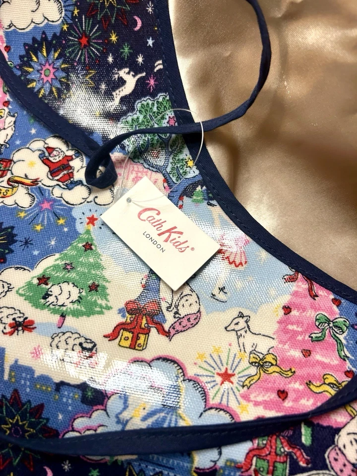 Фартук детский Cath Kidston 🎄 Christmas Sky — редкий британский принт, подходит для маленьких взрослых 4–6 - Изображение 2 из 2