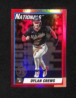 2025 Topps Update Series - 1990 Topps Baseball Dylan Crews #U90-46 (RC)