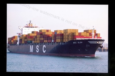 CS0018 - MSC Containership - MSC Olga - Foto 6x4