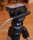 Bogen Manfroto 3011N/055A Professional Tripod  With Magnus VPH-20 Pro Fluid Head — photo 8