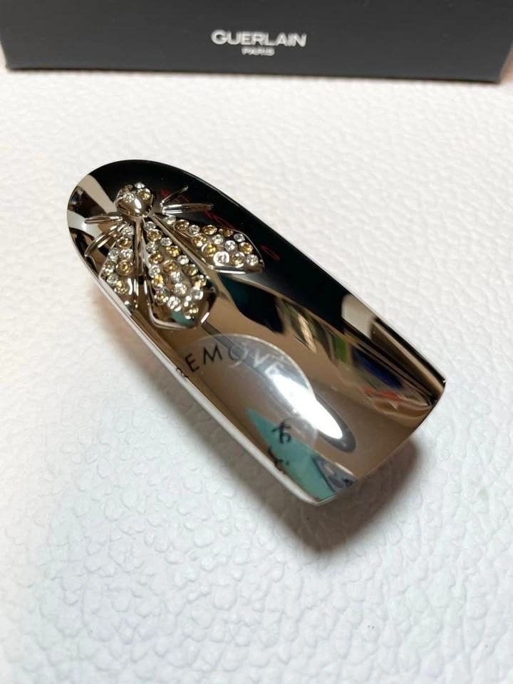 GUERLAIN Rouge G N°214 (3,5 g / 0,12 oz) recarga y abeja brillante (estuche para labios) Foto 2 de 4