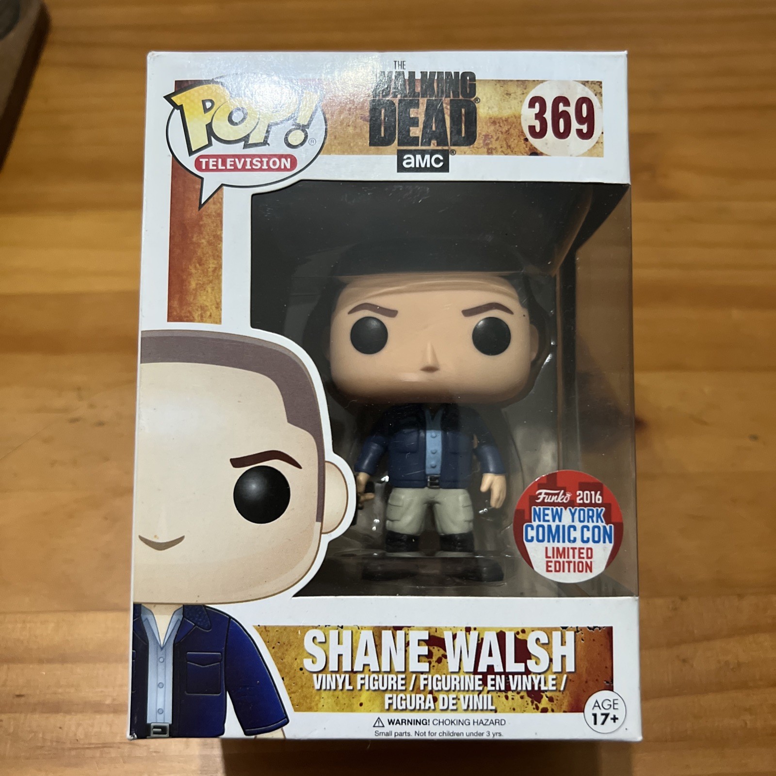 Funko Pop! Vinyl: The Walking Dead - Shane Walsh - Box Lunch New York Comic Con