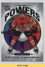 2025-26 Upper Deck Fleer Ultra Ultra Power Artyom Levshunov #UP17of25 READ 4z8