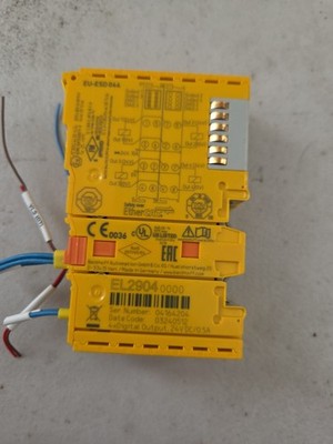 Beckhoff EL2904 TwinSAFE EtherCAT 4-Channel 24VDC 0.5A Safe Digital Output