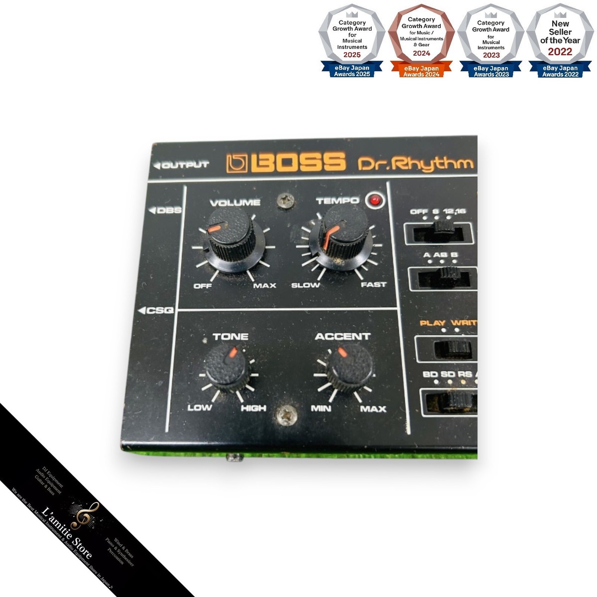 Boss Dr. Rhythm DR-55 Vintage Analog Drum Machine Dr.Rhythm DR55