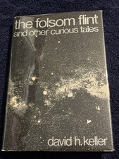 David H. Keller *RARE* The Folsom Flint & Other Stories - 1969 - Arkham - 1st ED