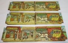 Ideal Toys Dodge City Playset Tin Walls