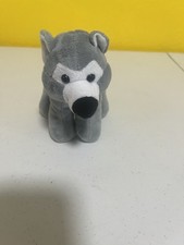 Plush Toy Stuffed Animal Lot Of 5 Dog Stuffed Animals Heart Dog, Black Dog Husky