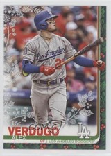 2019 Topps Holiday WalMart Mega Box Metallic Snowflake Alex Verdugo #HW9 7m3