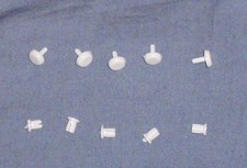 5 plastic rivets for Brother/KnitKing Knitting Machines