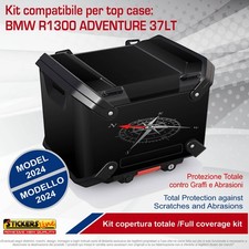 Kit adesivi compatibili per top case BMW R1300 GS ADV bags stickers 2024 T1
