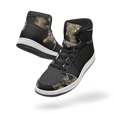 New UVelsi Star Men's Shoes Air Long AL01 X Running and Jogging Leather Sneakers