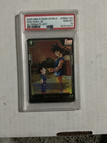 2025 Dbs Fusion World Son Goku Jr Psa10