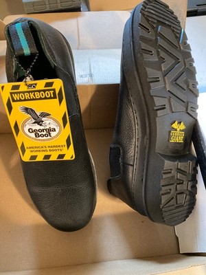 Men's Georgia Boot, new with tags, black work boots