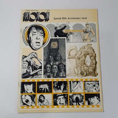 Photon Magazine Issue No. 24 Vintage 1970's Fanzine Horror Monsters