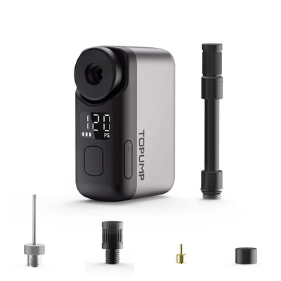 TOPUMP TB2 PRO Elektrische Tragbare Mini-Pumpe Für Fahrrad, Kabelloser Reifenfül
