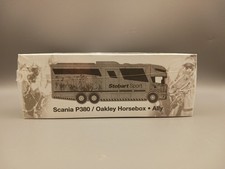 Atlas Editions Stobart Sport Scania P380 Oakley Horsebox Ally (Factory Sealed)
