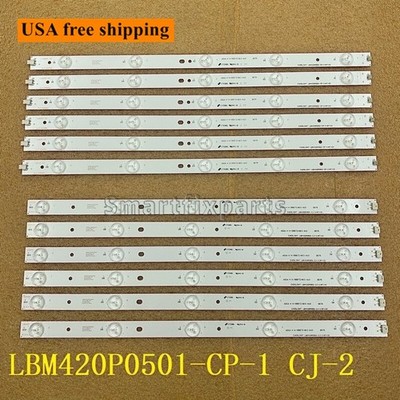 LED Backlight Strips(12)for Sharp LBM420P0501-CP-1 LBM420P0501-CJ-2 LC-42LD265E