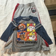 Paw Patrol Boys Size 5 2 Piece Outfit Set Shirt Pants Nickelodeon