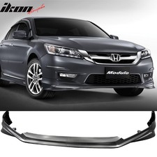 Fits 13-15 Honda Accord 4dr Sedan Front Bumper Lip Md Style Chin Spoiler Pp Kit