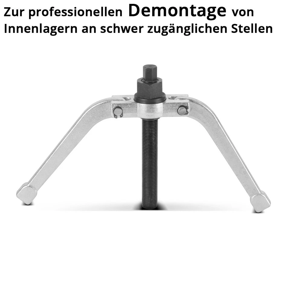 STAHLWERK Grundloch Innenlagerabzieher Satz mit Gleithammer 16-tlg Set - Bild 2 von 4