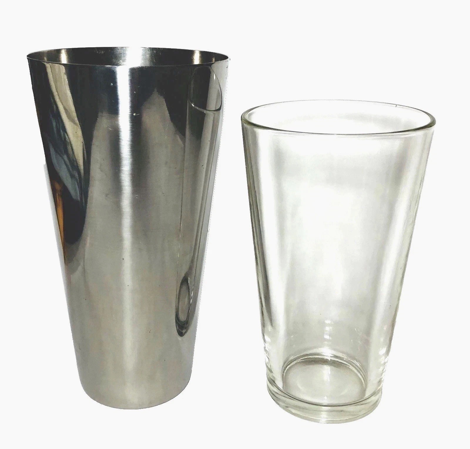 Bar Set Boston Shaker Stainless Steel Glass Shaker Strainer Glass Stirrer Spoon