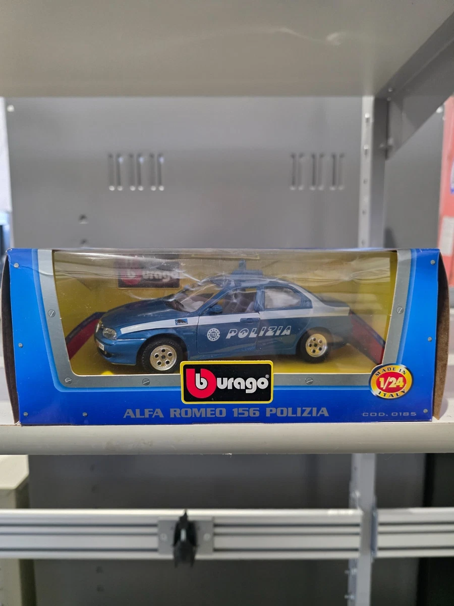 Burago 1/24 - Alfa Romeo Stelvio Burgundy - Modèle Occasion