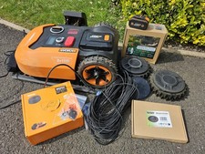 WORX Landroid M500+ WR165E Robot Lawn Mower with accessories