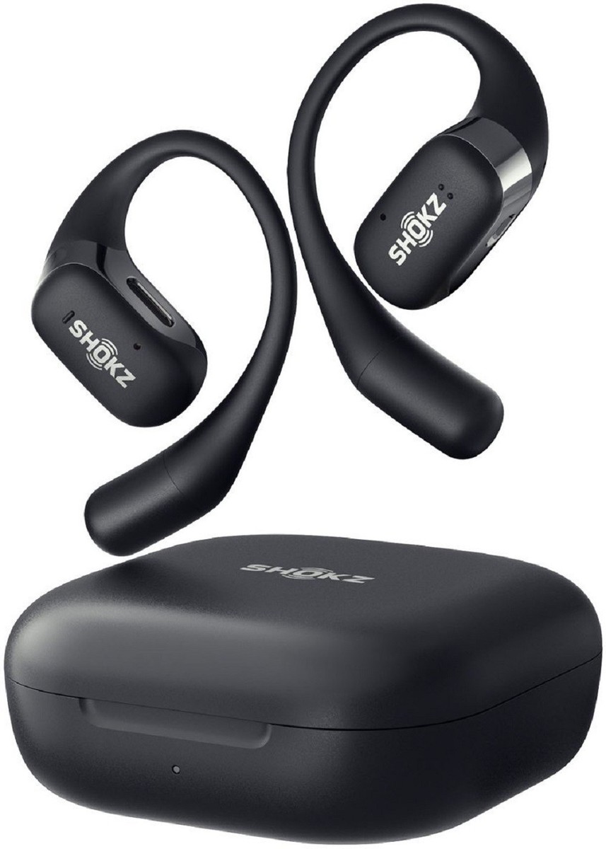 Shokz T910-ST-BK-US OpenFit Open-Ear True Wireless Earbuds - Black