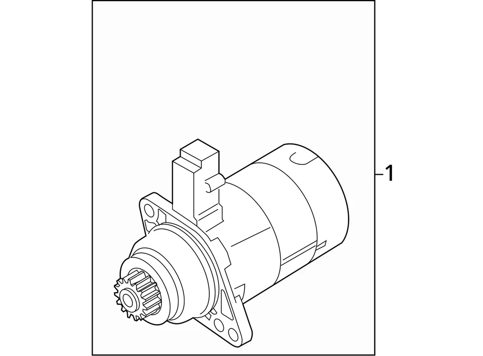 Volkswagen Beetle 2014-2017 motor de arranque de coche solenoide fabricante original FUKZA Foto 4 de 4