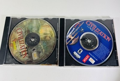 Sid Meier's Civilization III And Conquests (PC, 2003) Case Discs Only ML446