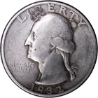 1932-S 25c Washington Quarter ~  VG Details - Key Date
