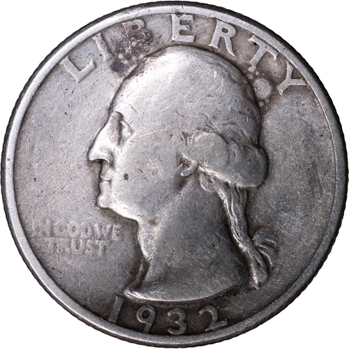 1932-S 25c Washington Quarter ~  VG Details - Key Date