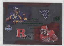 2008 Draft Edition Pigskin Pairings Green Exclusives Steve Slaton Ray Rice 8td