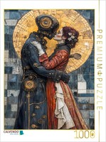 Calvendo Puzzle The Kiss AI | 1000 Pieces, Finished Size 25.2 × 18.9 In (64 × 48